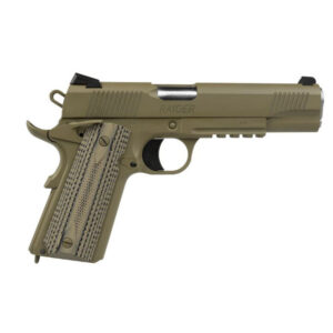 Tisas 1911 Raider .45 ACP semi-auto pistol in FDE finish